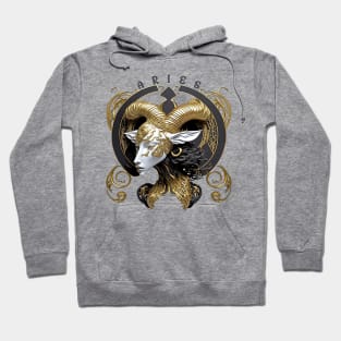 Design for Aries Zodiac Sign_6 Hoodie